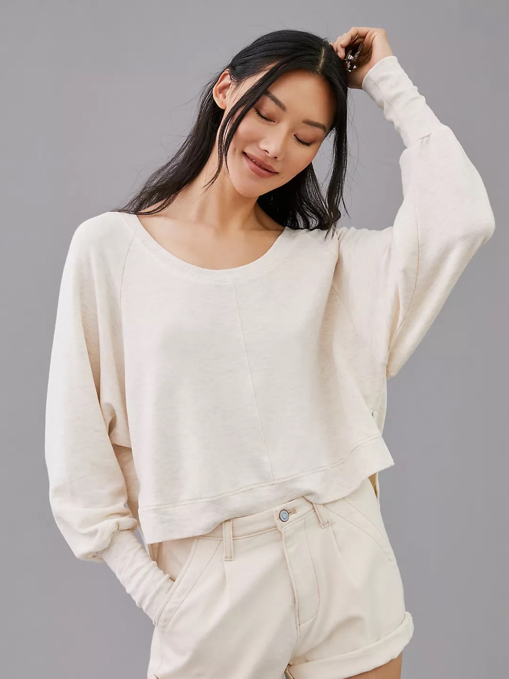 Daily Practice by Anthropologie The Solid Arvon Top